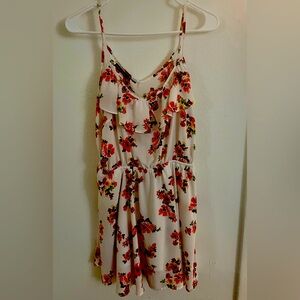 Floral mini dress
